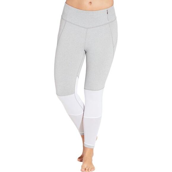 New Calia XS High Waist Filament 7/8 Leggings Alloy Heather Gray White Essential - Picture 14 of 14